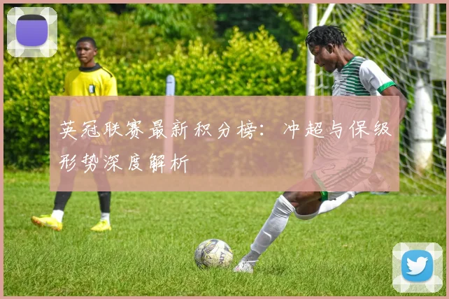 英冠联赛最新积分榜:冲超与保级形势深度解析